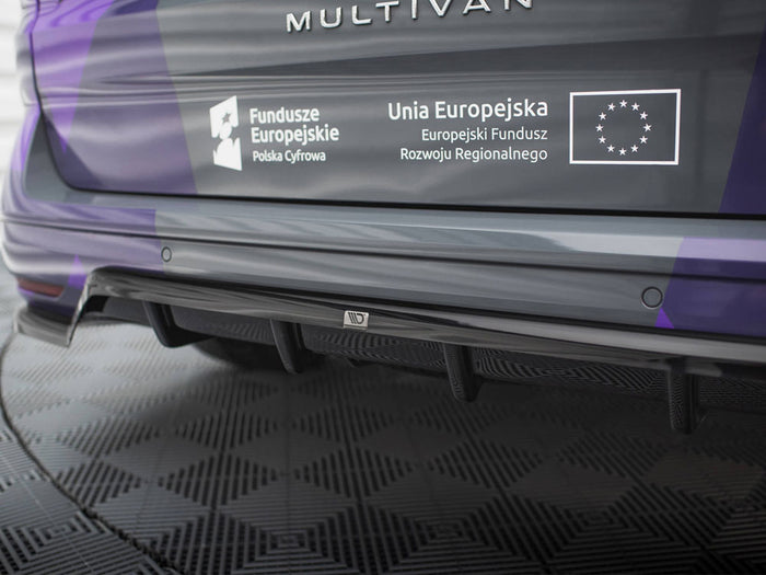 VW Multivan T7 Rear Splitter (Vertical Bars) - Maxton Design