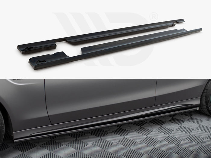 Mercedes-AMG C63 Sedan / Estate W205 Facelift Side Skirts Diffusers - Maxton Design