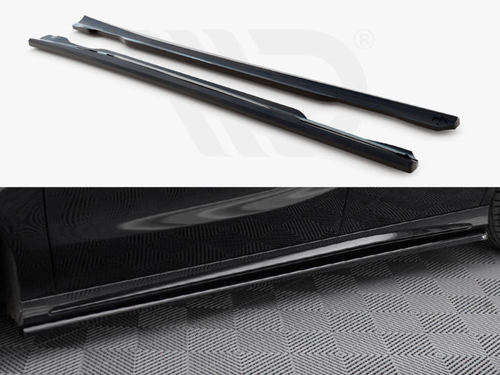 Side Skirts Diffusers Mercedes-Benz A AMG-Line W176 Facelift - Maxton Design