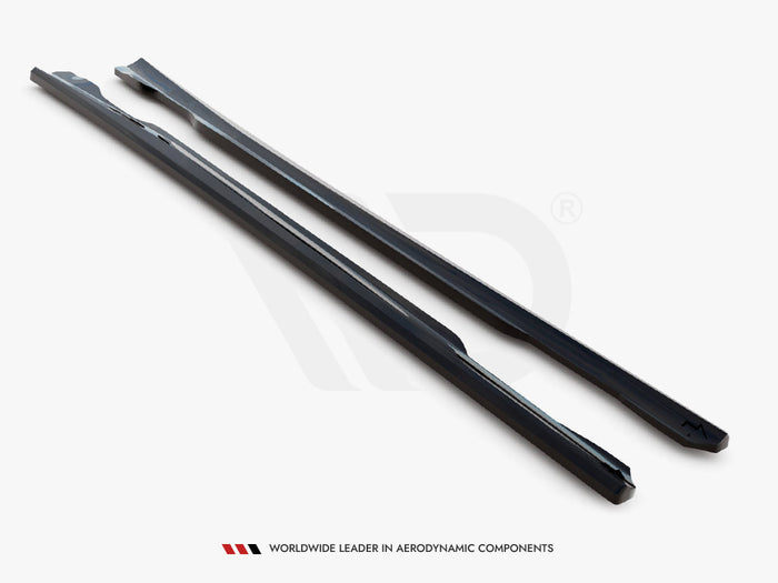 Side Skirts Diffusers Mercedes-Benz A AMG-Line W176 Facelift - Maxton Design