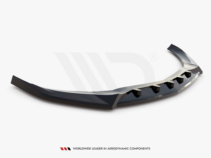 Front Splitter V.2 Mercedes-Benz A AMG-Line W176 Facelift - Maxton Design