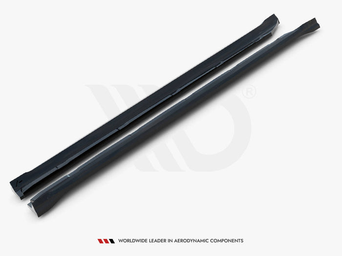 Maxton Design - SIDE SKIRTS DIFFUSERS PORSCHE CAYENNE SPORT DESIGN MK3 / STANDARD MK3 FACELIFT