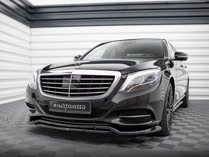 Front Splitter V.2 Mercedes-Benz S W222 - Maxton Design