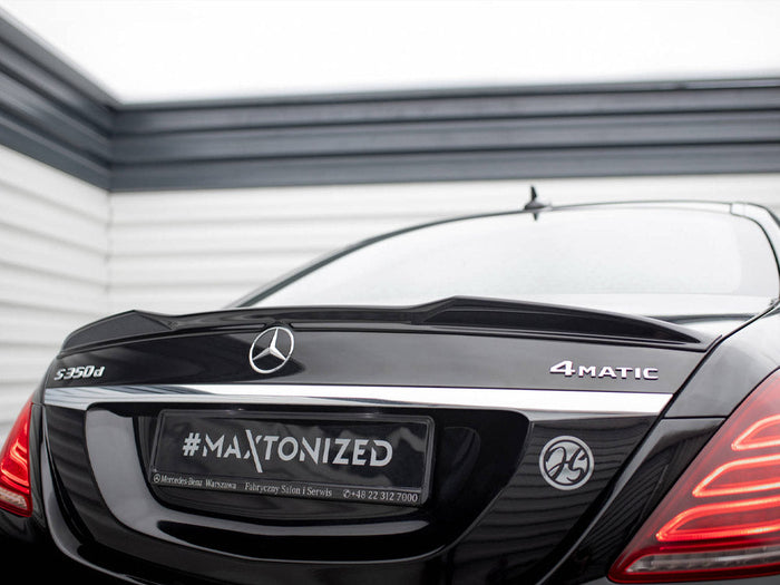 Maxton Design - SPOILER CAP 3D MERCEDES-BENZ S W222 / W222 Facelift