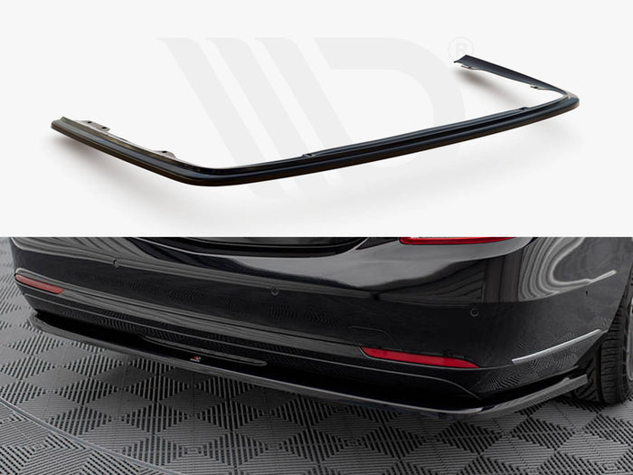 Central Rear Splitter V.1 Mercedes-Benz S W222 - Maxton Design