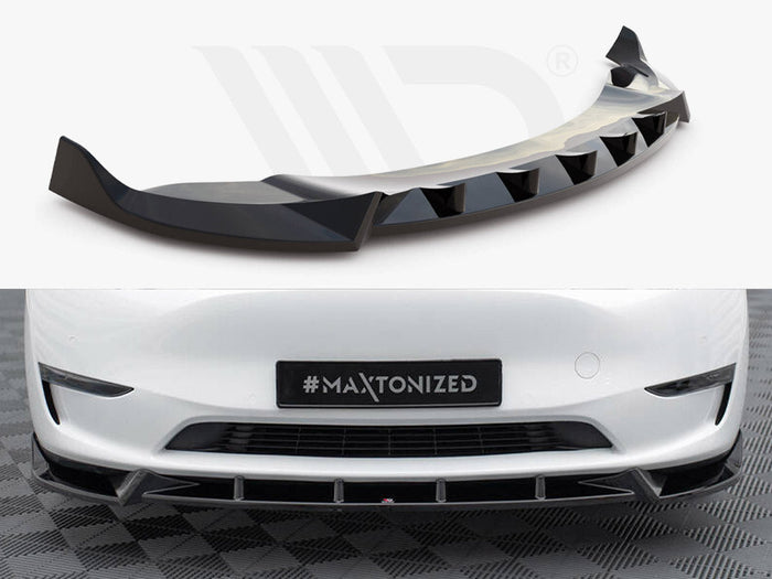 Maxton Design - FRONT SPLITTER V.1 TESLA MODEL Y