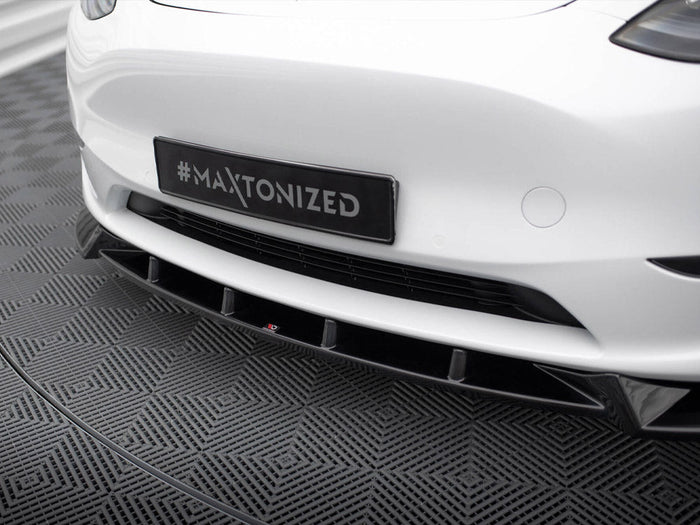 Maxton Design - FRONT SPLITTER V.1 TESLA MODEL Y