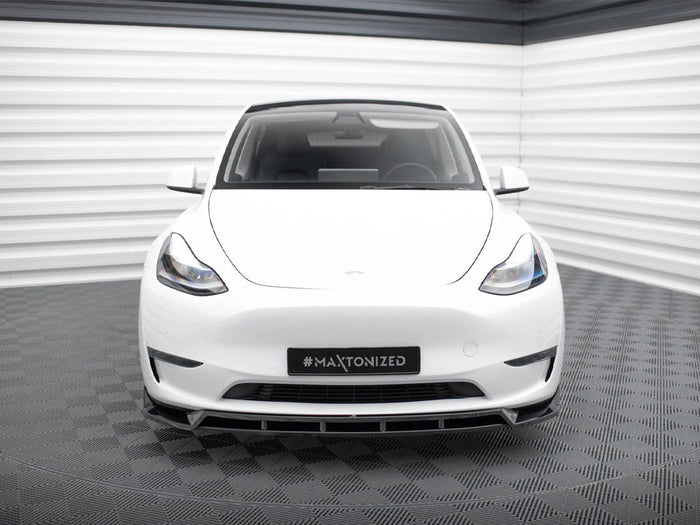 Maxton Design - FRONT SPLITTER V.2 TESLA MODEL Y
