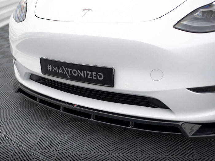 Maxton Design - FRONT SPLITTER V.2 TESLA MODEL Y