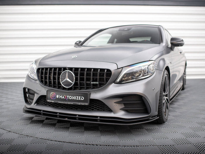 Maxton Design - STREET PRO FRONT SPLITTER MERCEDES-AMG C43 COUPE C205 FACELIFT
