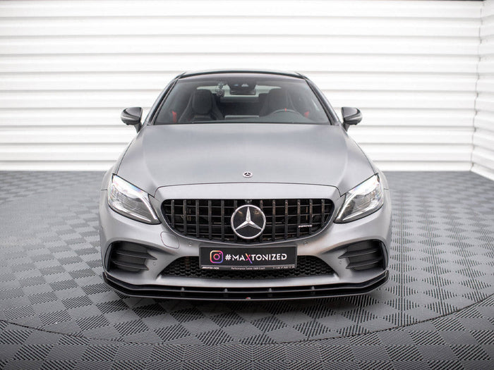 Maxton Design - STREET PRO FRONT SPLITTER MERCEDES-AMG C43 COUPE C205 FACELIFT