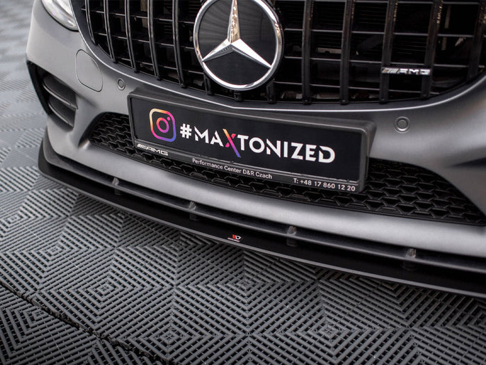 Maxton Design - STREET PRO FRONT SPLITTER MERCEDES-AMG C43 COUPE C205 FACELIFT