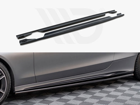 Mercedes-AMG C43 Coupe C205 Facelift Side Skirts Diffusers - Maxton Design