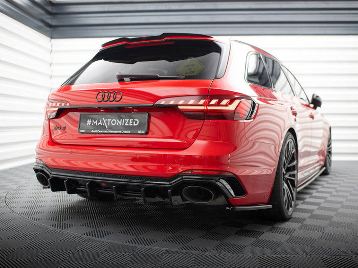 Maxton Design - REAR VALANCE AUDI RS4 B9 AVANT