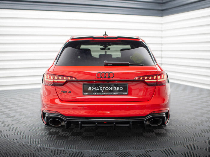 Maxton Design - REAR VALANCE AUDI RS4 B9 AVANT
