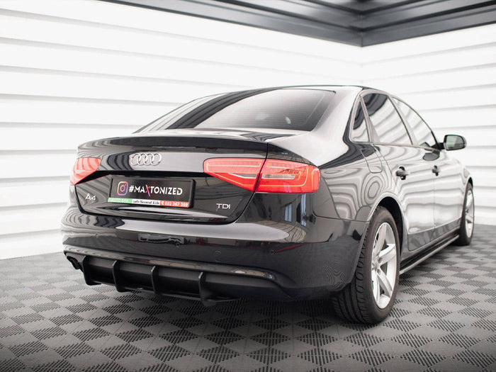 Maxton Design - STREET PRO REAR DIFFUSER AUDI A4 B8 FACELIFT