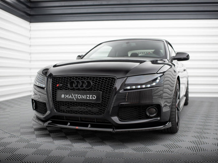 Audi S5 / A5 S-Line 8T Front Splitter V.2 - Maxton Design