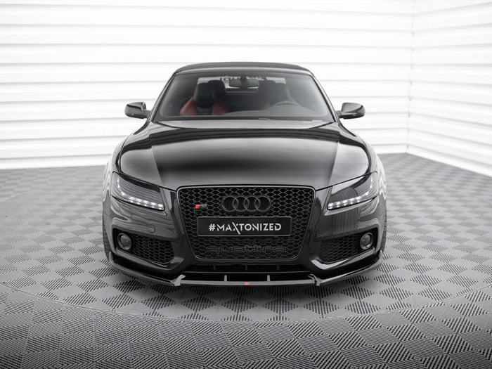 Audi S5 / A5 S-Line 8T Front Splitter V.2 - Maxton Design