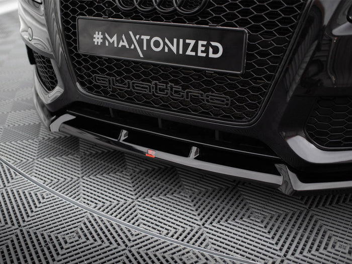 Audi S5 / A5 S-Line 8T Front Splitter V.2 - Maxton Design