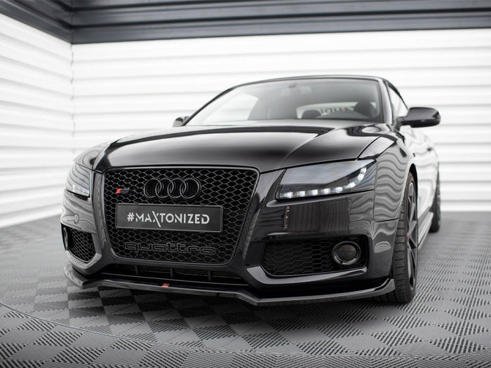 Audi S5 / A5 S-Line 8T Front Splitter V.3 - Maxton Design