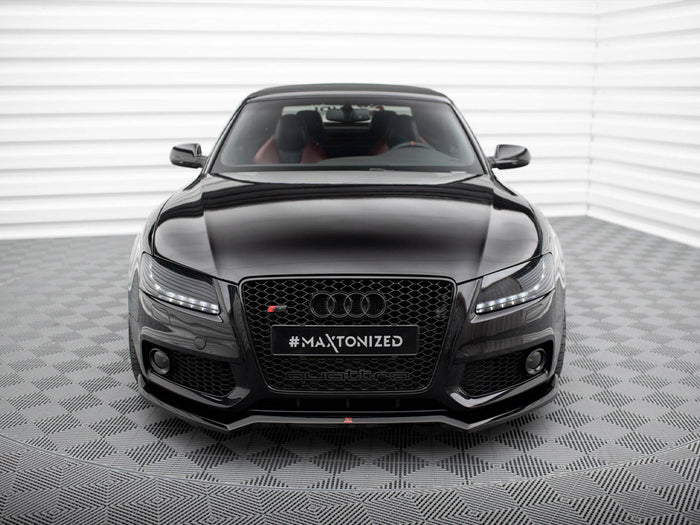 Audi S5 / A5 S-Line 8T Front Splitter V.3 - Maxton Design