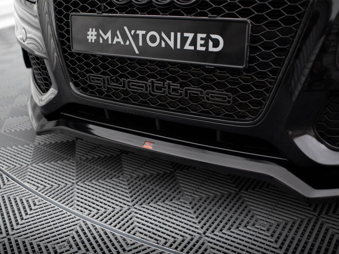 Audi S5 / A5 S-Line 8T Front Splitter V.3 - Maxton Design