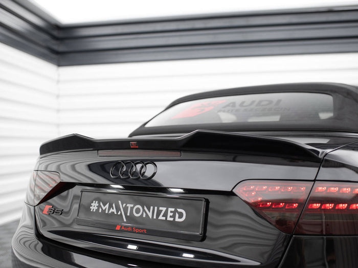 Audi S5 / A5 S-Line Cabrio 8T Spoiler CAP 3D - Maxton Design