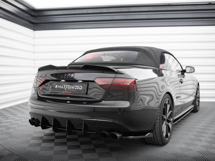 Audi S5 / A5 S-Line Cabrio 8T Spoiler CAP 3D - Maxton Design