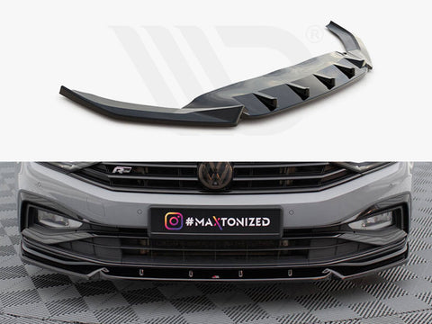 Volkswagen Passat R-Line B8 Facelift Front Splitter V.1 - Maxton Design