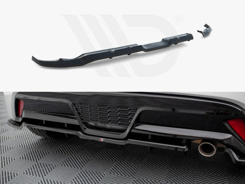Toyota Yaris GR Sport Mk4 Rear Splitter (Vertical Bars) - Maxton Design