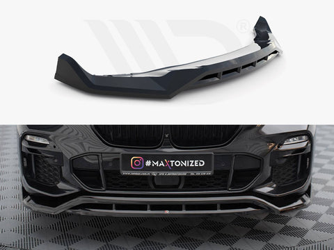 BMW X5 M-Sport G05 Front Splitter V.2 - Maxton Design