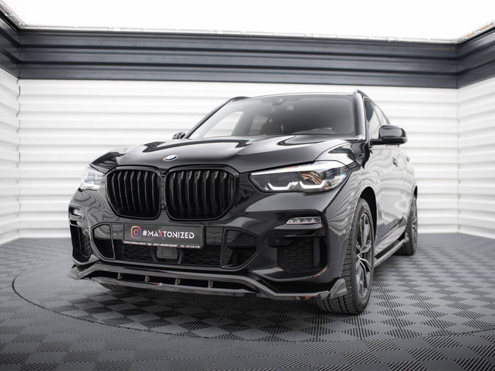 BMW X5 M-Sport G05 Front Splitter V.2 - Maxton Design