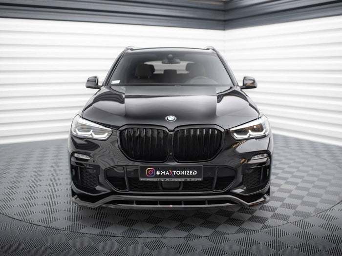 BMW X5 M-Sport G05 Front Splitter V.2 - Maxton Design
