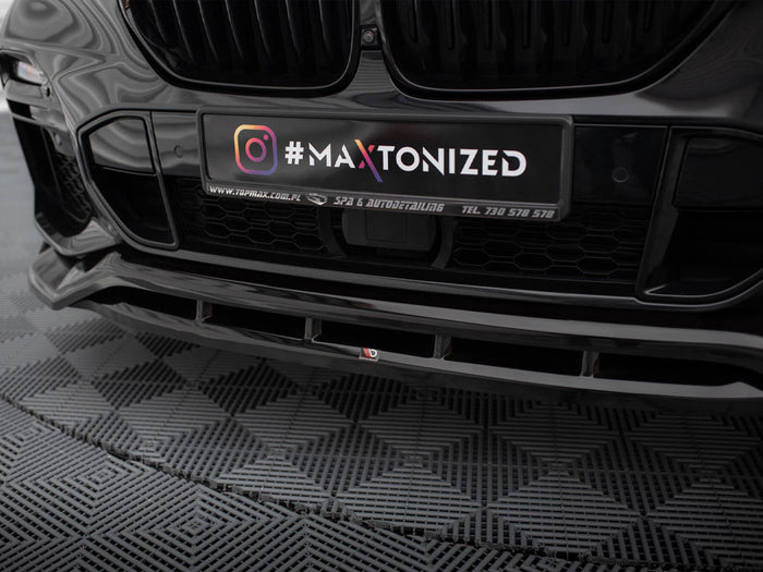 BMW X5 M-Sport G05 Front Splitter V.2 - Maxton Design