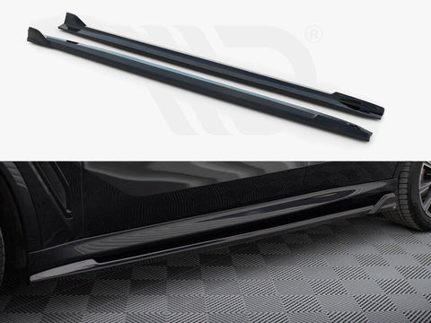 BMW X5 M-Sport G05 Side Skirts Diffusers V.2 - Maxton Design