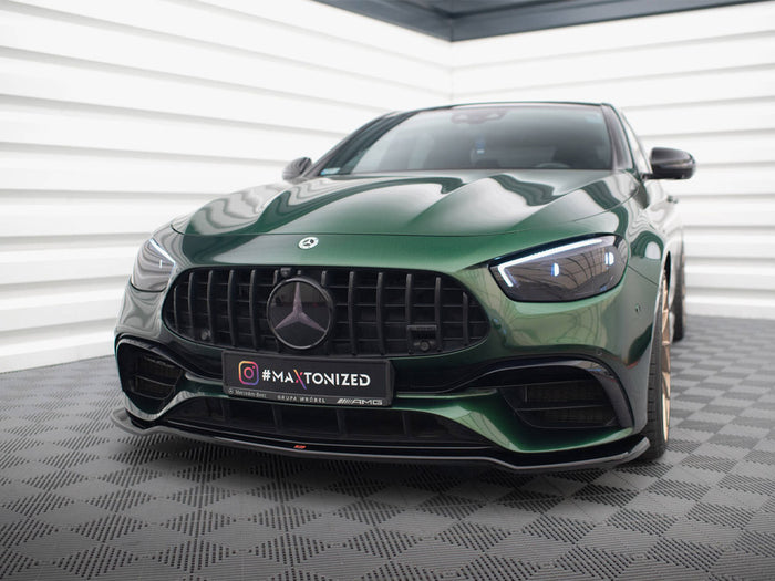 Mercedes-AMG E63 W213 Facelift Front Splitter V.1 - Maxton Design