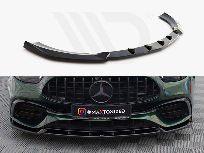 Mercedes-AMG E63 W213 Facelift Front Splitter V.2 - Maxton Design
