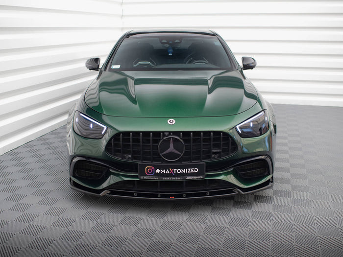Mercedes-AMG E63 W213 Facelift Front Splitter V.2 - Maxton Design