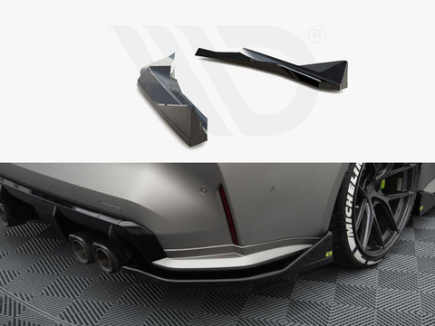 BMW M4 G82 Rear Side Splitters V.3 CSL Look - Maxton Design