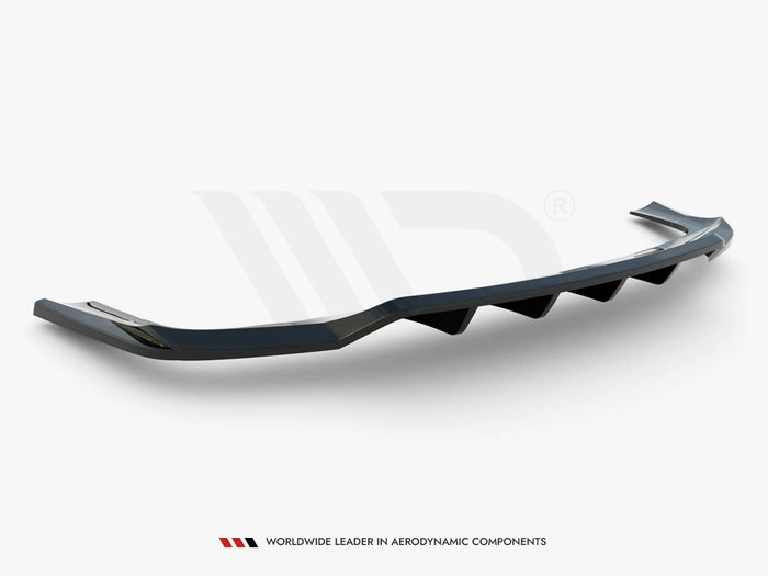 Rear Splitter (Vertical Bars) Mercedes-Benz GLE SUV AMG-Line W167 / W167 Facelift - Maxton Design