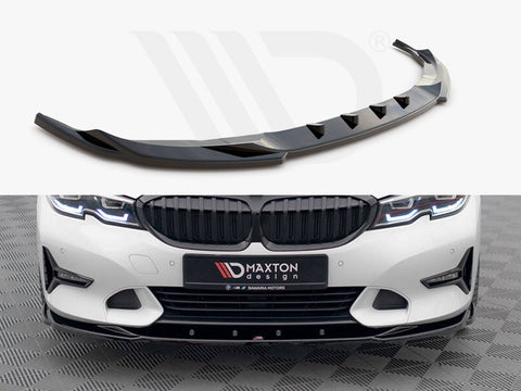 BMW 3 Sport Line G20 / G21 Front Splitter V.2 - Maxton Design