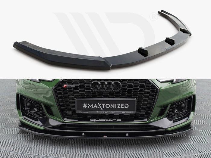 Maxton Design - FRONT SPLITTER V.1 AUDI RS4 B9