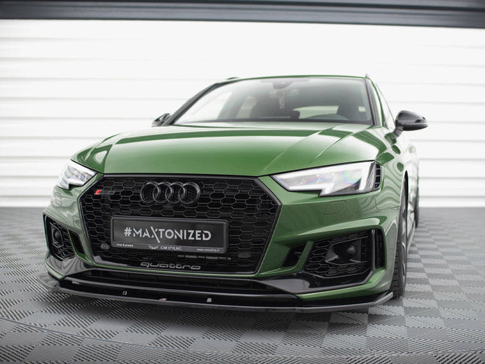 Maxton Design - FRONT SPLITTER V.1 AUDI RS4 B9