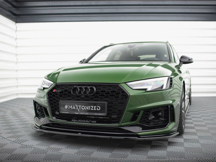 Maxton Design - FRONT SPLITTER V.2 AUDI RS4 B9