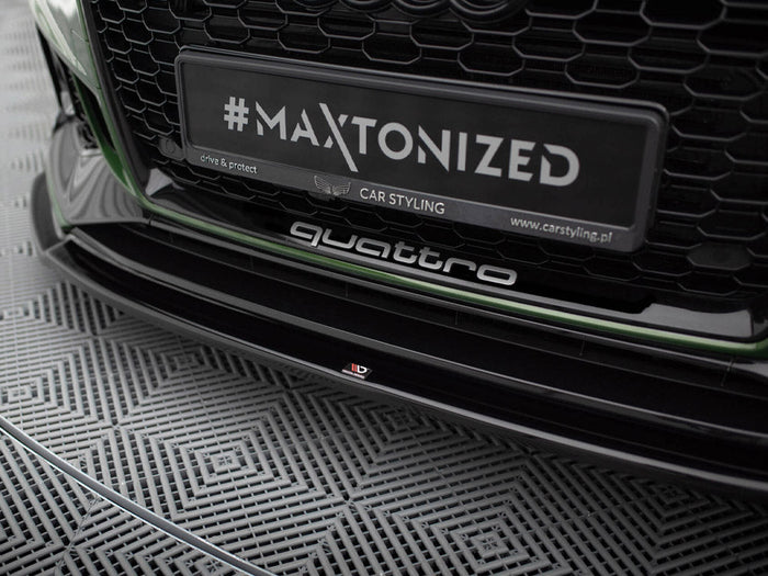Maxton Design - FRONT SPLITTER V.2 AUDI RS4 B9
