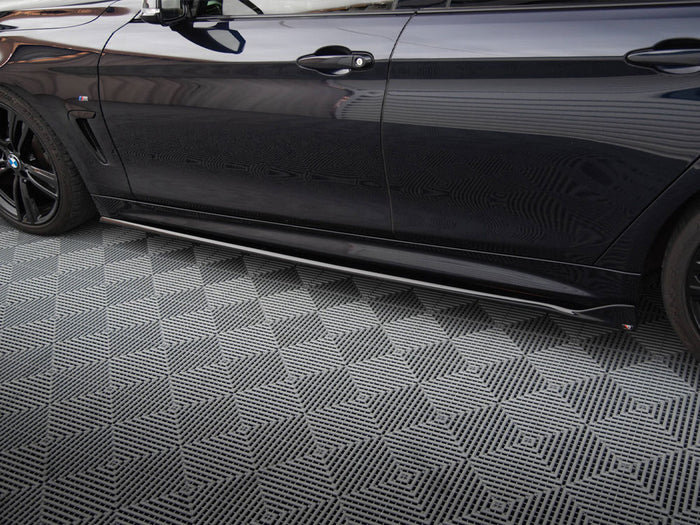 BMW 4 Coupe / Gran Coupe / Cabrio M-Pack F32 / F36 / F33 Side Skirts Diffusers V.3 - Maxton Design