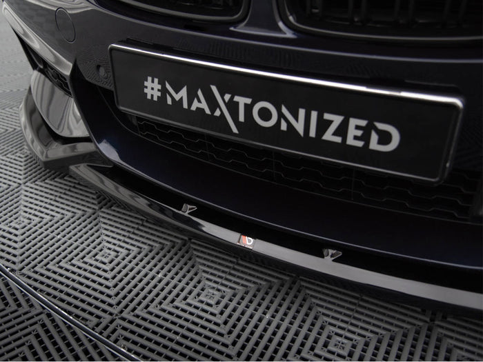 BMW 4 Coupe / Gran Coupe / Cabrio M-Pack F32 / F36 / F33 Front Splitter V.5 - Maxton Design