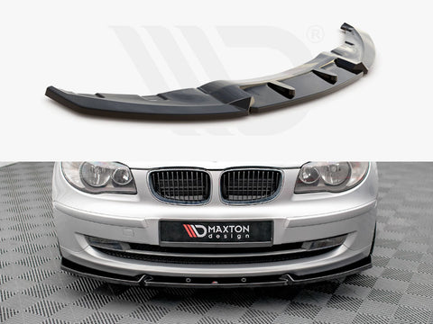 BMW 1 E81 Facelift Front Splitter V.3 - Maxton Design