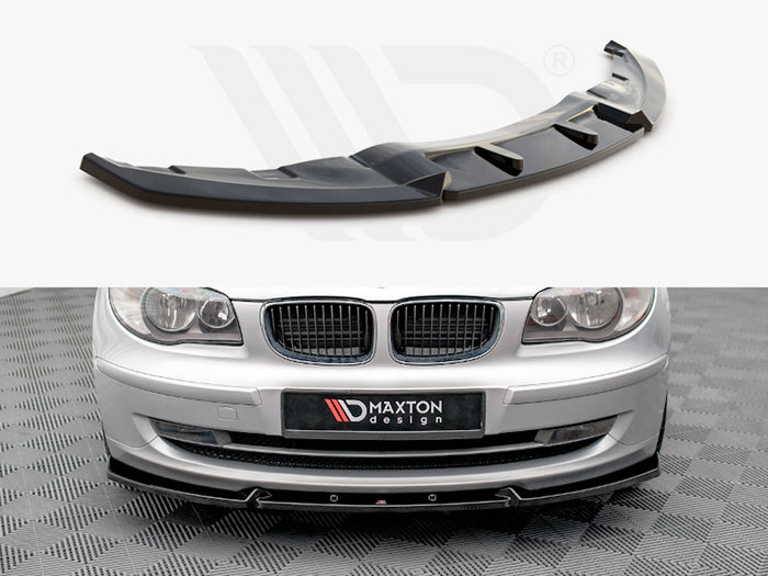 BMW 1 E81 Facelift Front Splitter V.3 - Maxton Design