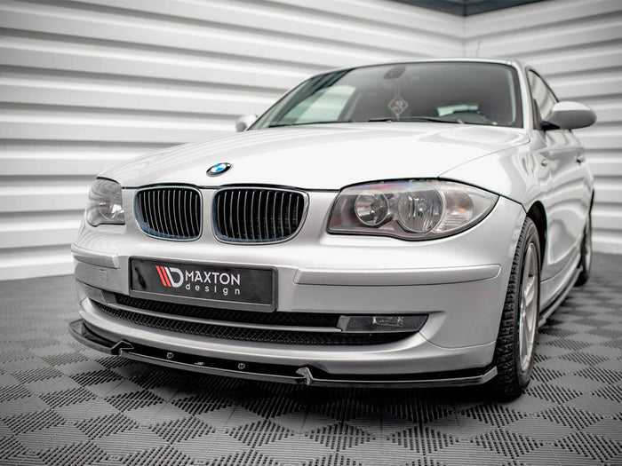 BMW 1 E81 Facelift Front Splitter V.3 - Maxton Design